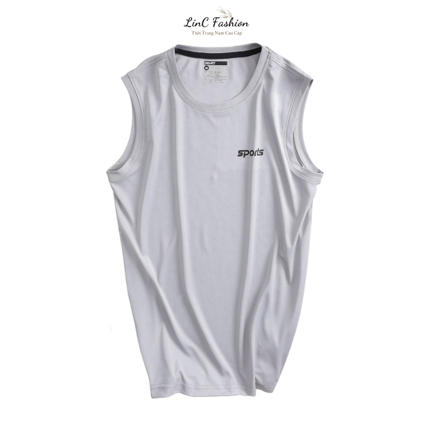 Áo thun ba lỗ nam nữ chất thun lạnh mềm mịn mặc cực mát linc fashion