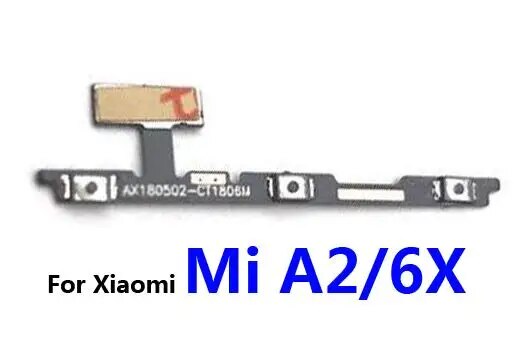 New For Xiaomi Poco F1 F2 X3 M3 Pro A1 A2 A3 Lite Power Switch On Off Volume Key Button Flex Cable Replacement Parts. 