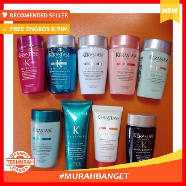 KERASTAS* TRAVEL SIZE SHAMPO SERIES TERMURAH TERPERCAYA Lazada