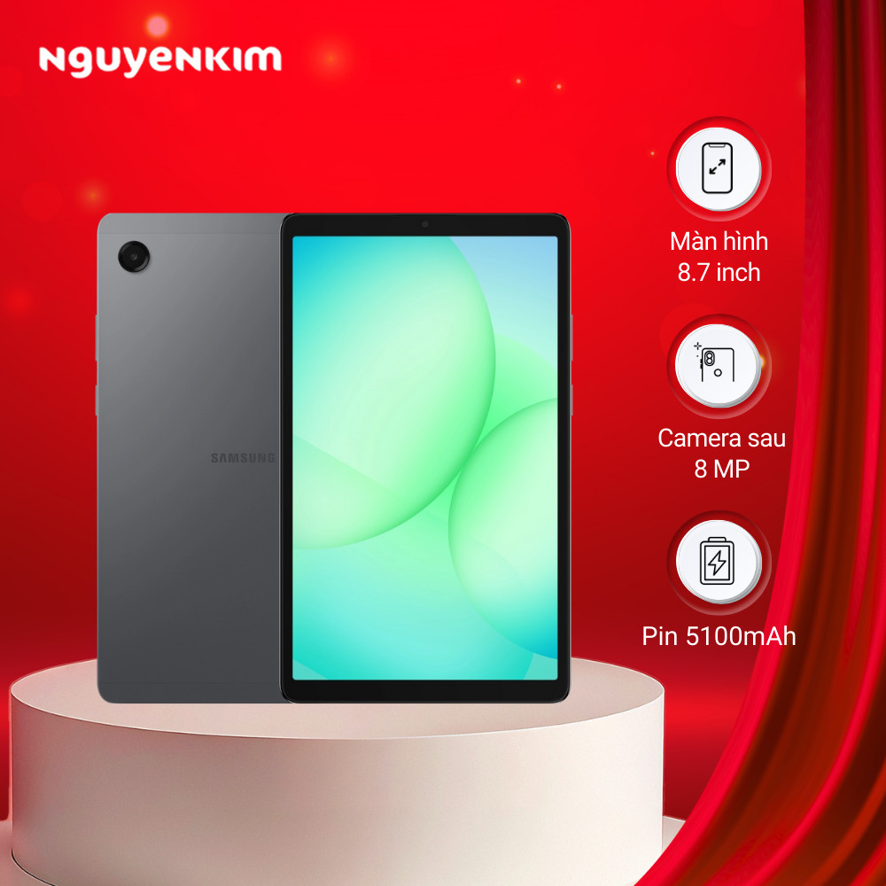 [Mới 2025] Máy tính bảng Samsung Galaxy Tab A11 Wifi 64GB Xám