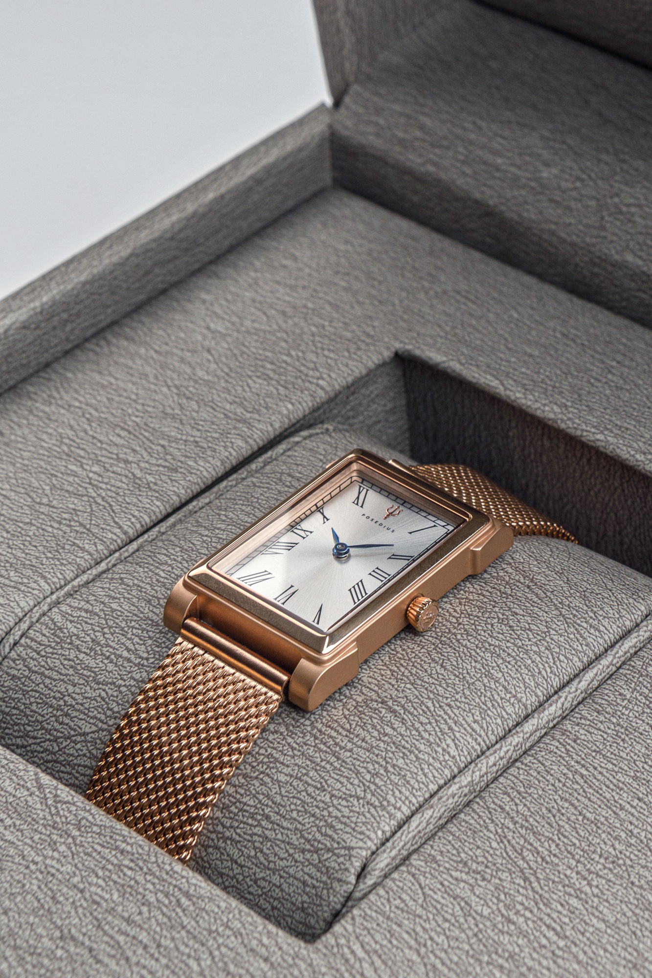 POLYTEO-03 với dây Milanses Rose Gold