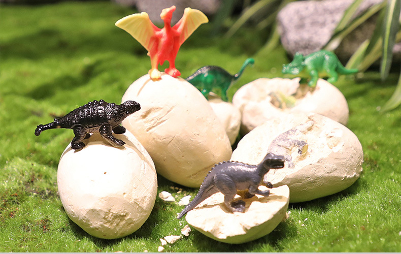 Bộ đồ chơi giáo dục khám phá khảo cổ hóa thạch khủng long KAVY gồm 12 quả trứng đầy đủ các loại