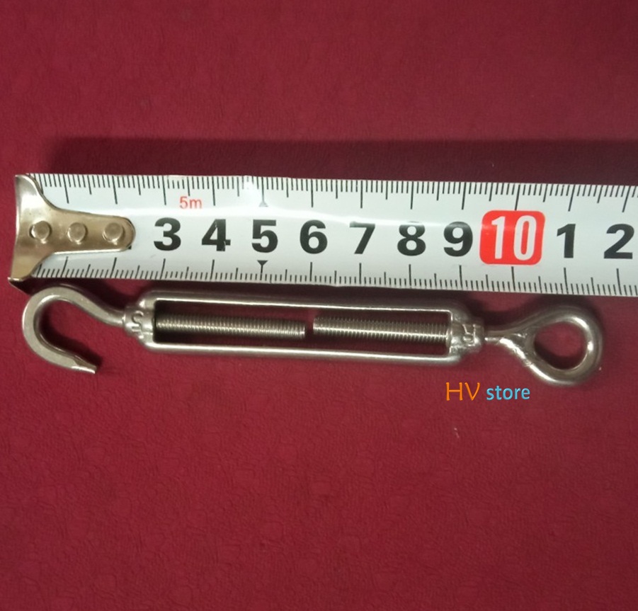 Loại không gỉ - Tăng đơ inox số 5/6/8/10 (tự chọn kích cỡ)