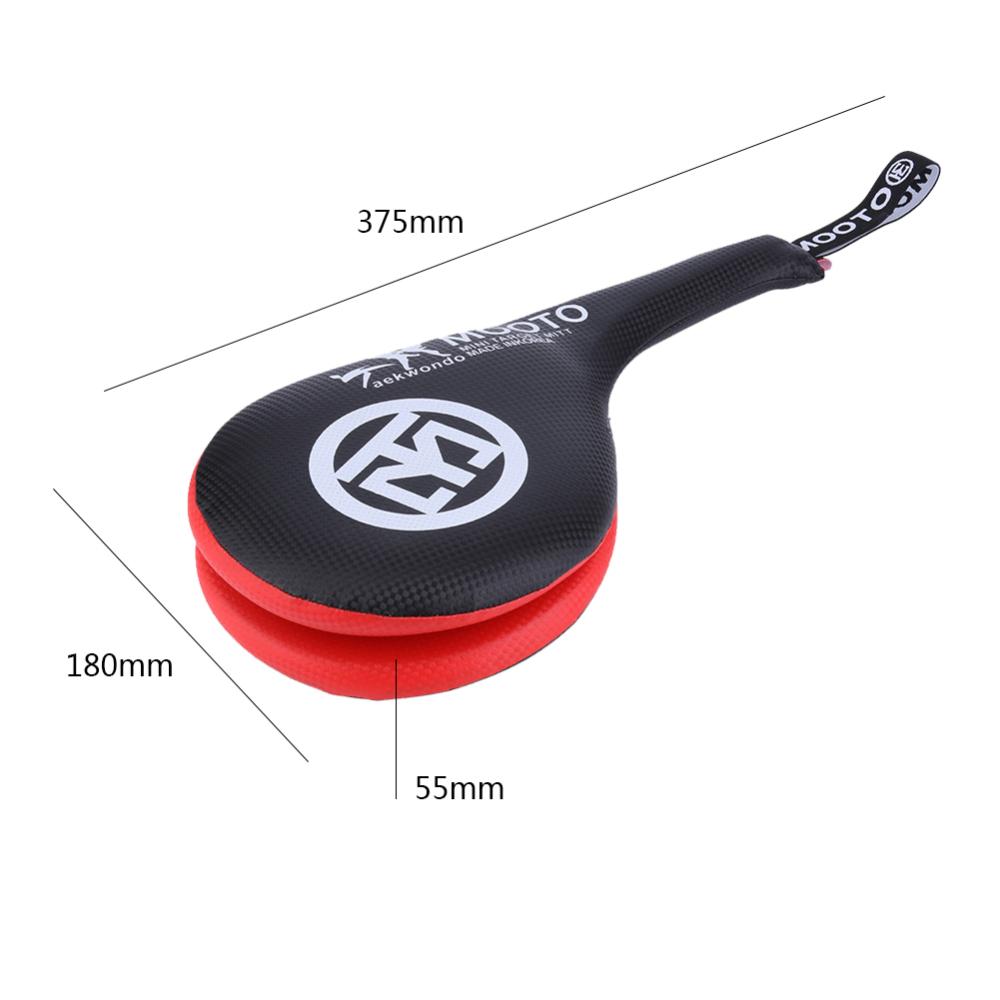 Kids Taekwondo PU Rebound Sponge Durable Double Kick Pad Target for Trainig