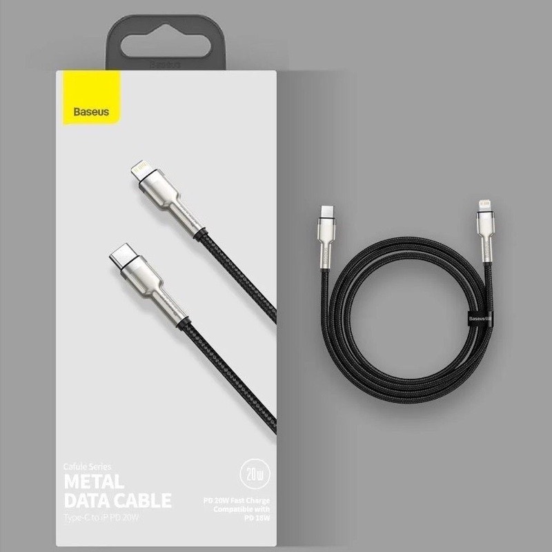 Baseus PD 20W USB Type C Cable for iPhone 13 12 Pro X XS 8 Fast Charging USB C Cable for iPhone Fast Data Transfer Wire Cord
