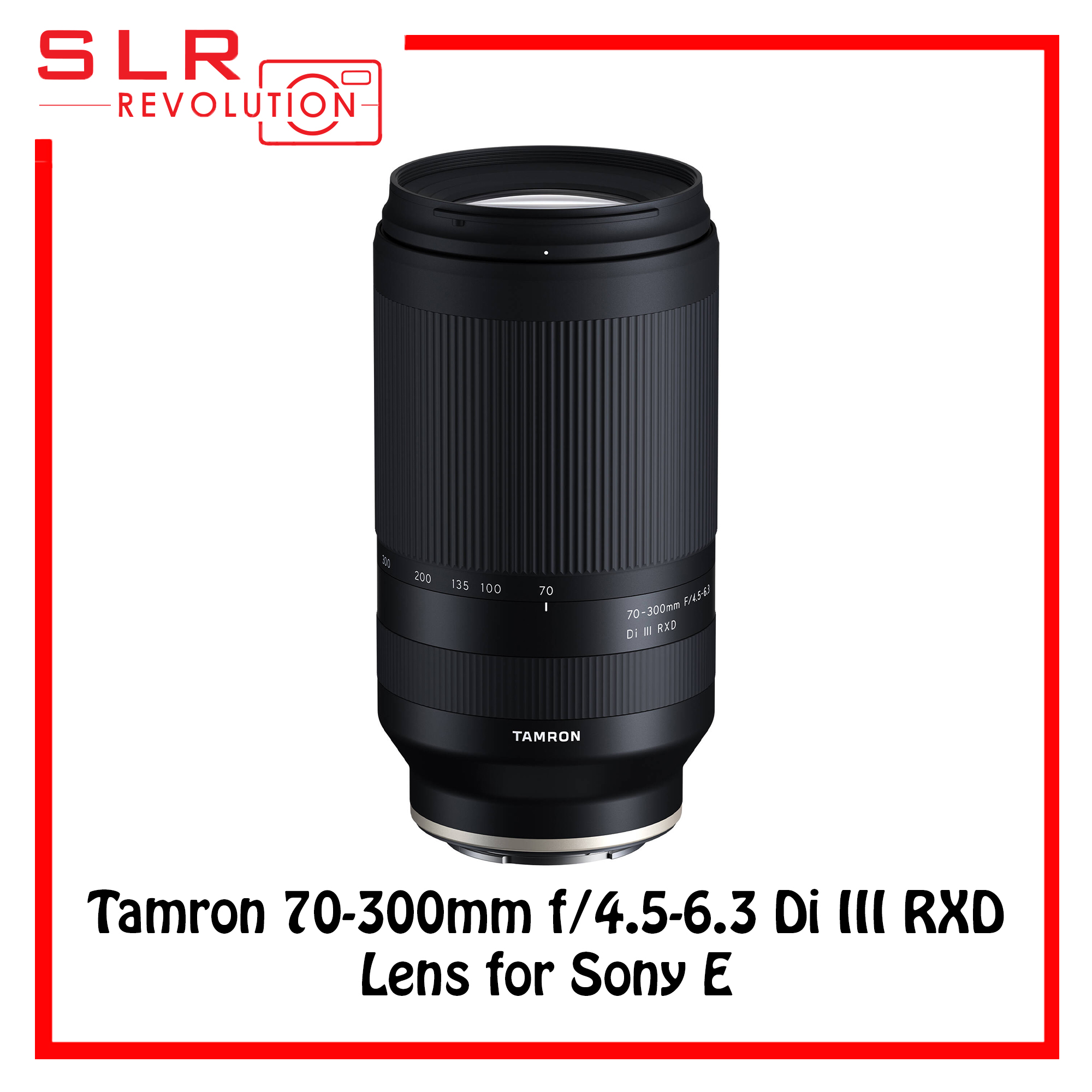 Tamron 70-300mm F4.5-6.3 Di III RXD Lens for Sony E / Nikon