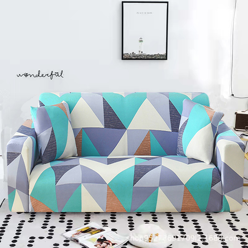 1/2/3/4 Seater Sofa Cover L Shape or Regular Shape Sofa Cover Stretchable and Elastic Couch