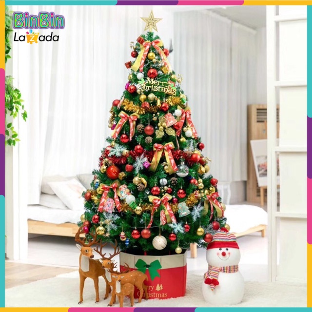 Cây thông noel cao 1,5m 1,6m 1,8m đủ 130 phụ kiện đèn led , chữ merry christmas , cây thông noel 1m5 1m6 1m8 đủ dây kim tuyến , chuông giáng sinh , nơ và nhiều phụ kiện khác , cây thông giáng sinh