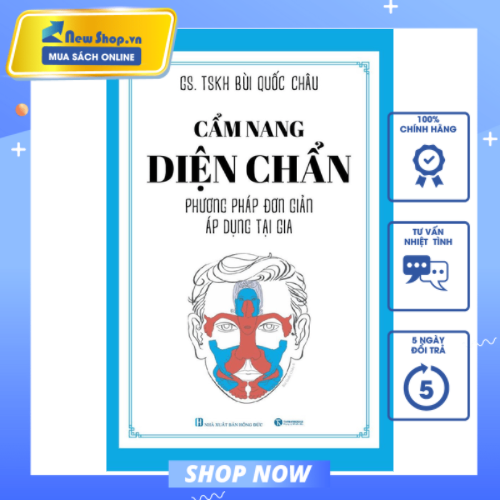 Sách - cẩm nang diện chẩn - phương pháp đơn giản áp dụng tại gia - - newshop