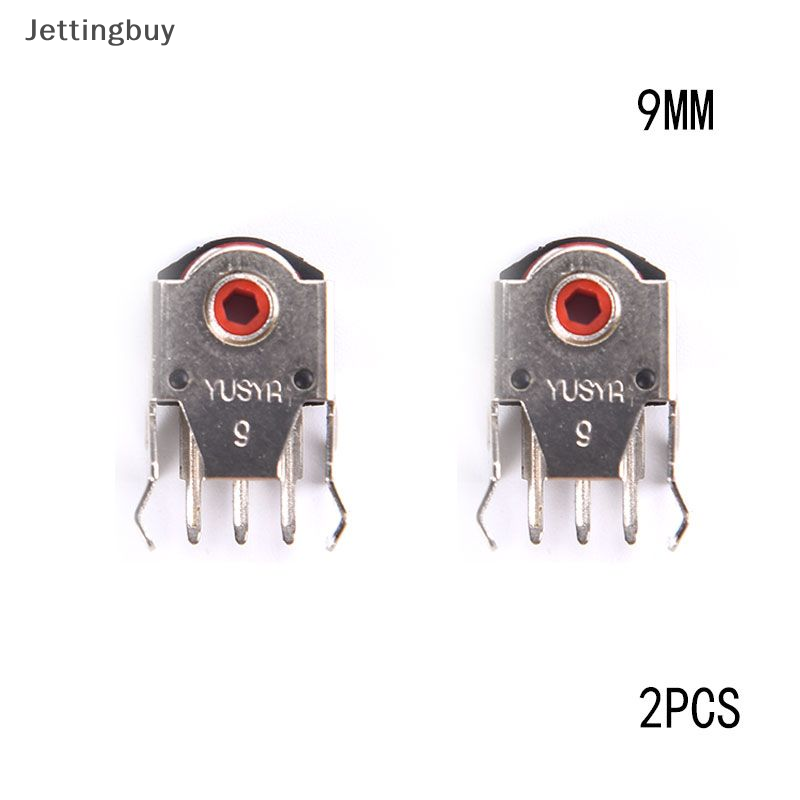 【Jettingbuy】flash Sale 2 bộ giải mã chính xác cao bộ mã hóa bánh xe cuộn chuột quay 9mm 11mm