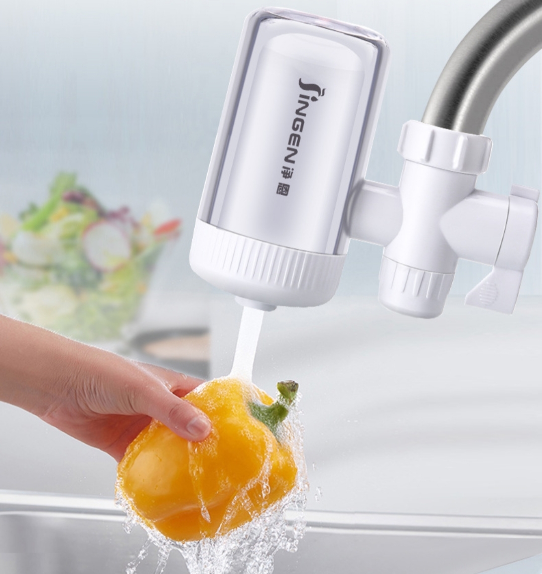 Lọc nước tại vòi JINGEN JN-15,bộ lọc nước đầu nguồn SIÊU SẠCH.