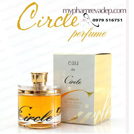 Nước hoa nữ Eau de Circle hồng 60ml