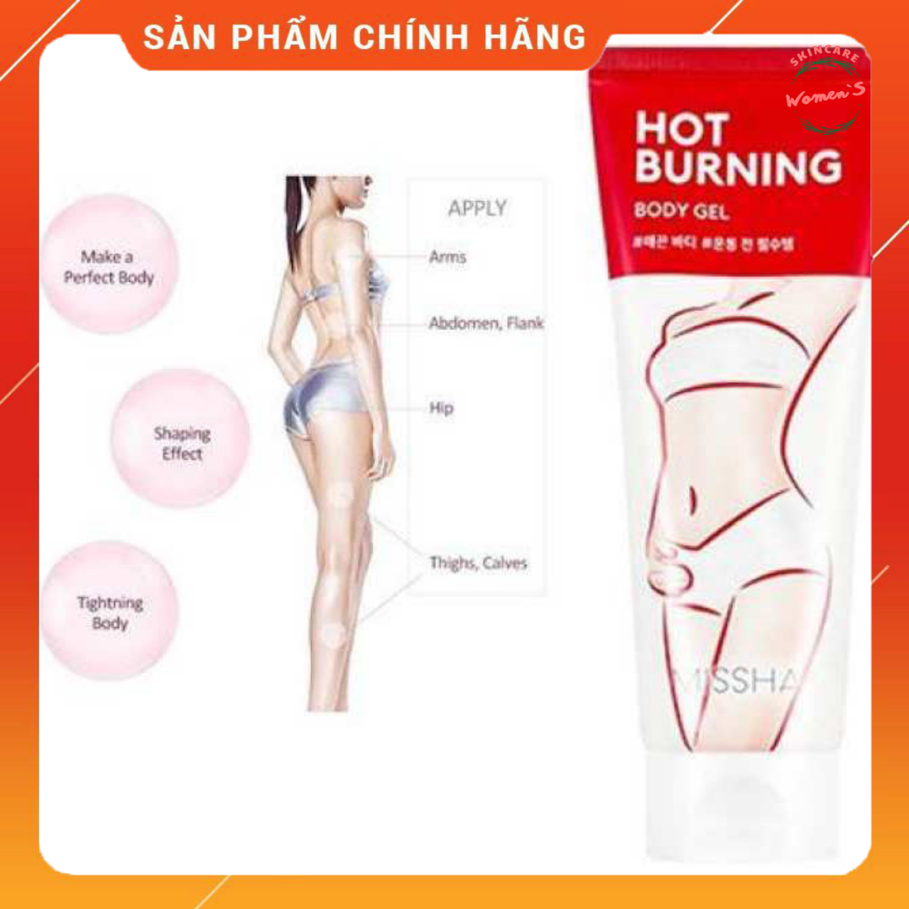 KEM TAN MỠ BỤNG MISSHA HOT BURNING HÀN QUỐC
