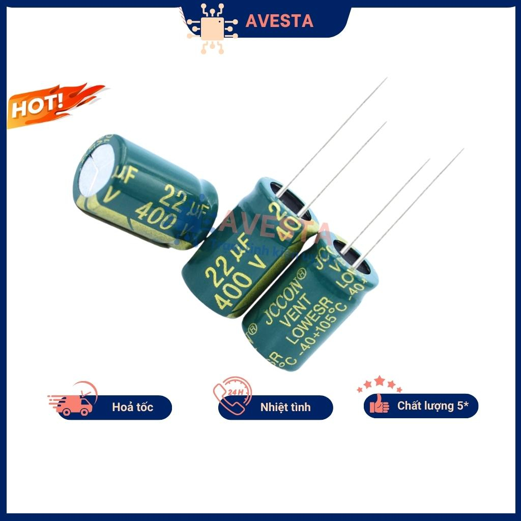 Tụ hóa 22UF 400V chất lượng cao Avesta