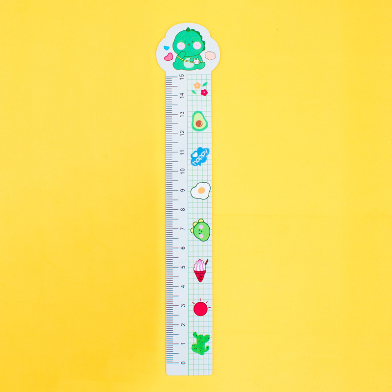 【ZOETN-HOT TOY Store】Creative Cartoon Cute Magnetic Soft Ruler Bendable ...