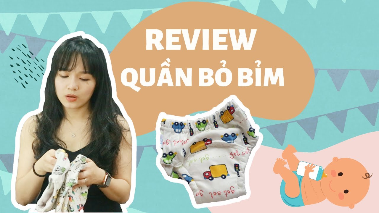 [HCM]Quần Bỏ Bỉm Vải Siêu Thấm Hút Riokids