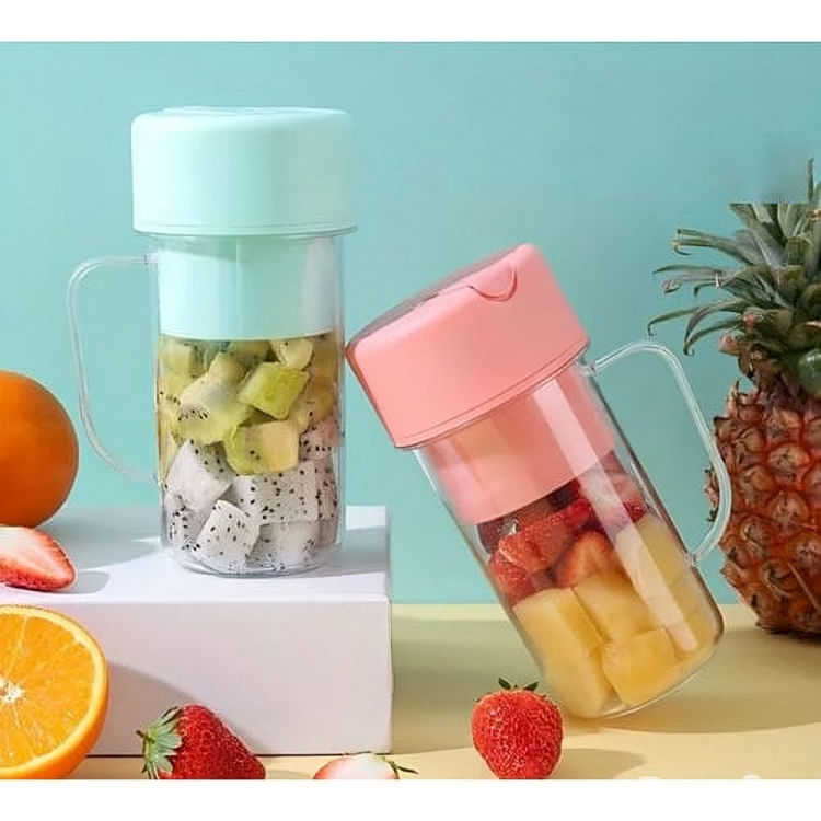 🍌🥤 Mini Juicer Blender with USB Charging | Fresh Juice Maker for Daily Use 🍍🍓.
