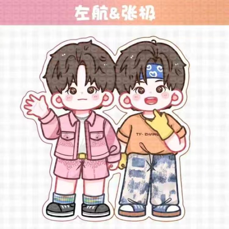Móc khoá chibi cp tf gia tộc f3 5cm