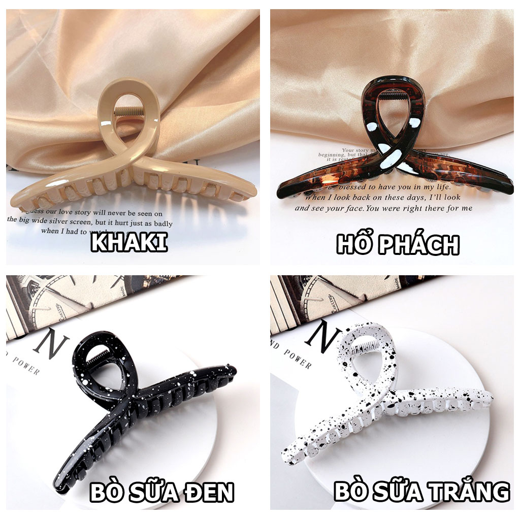 Kẹp tóc càng cua nữ Dài xinh Hàn Quốc