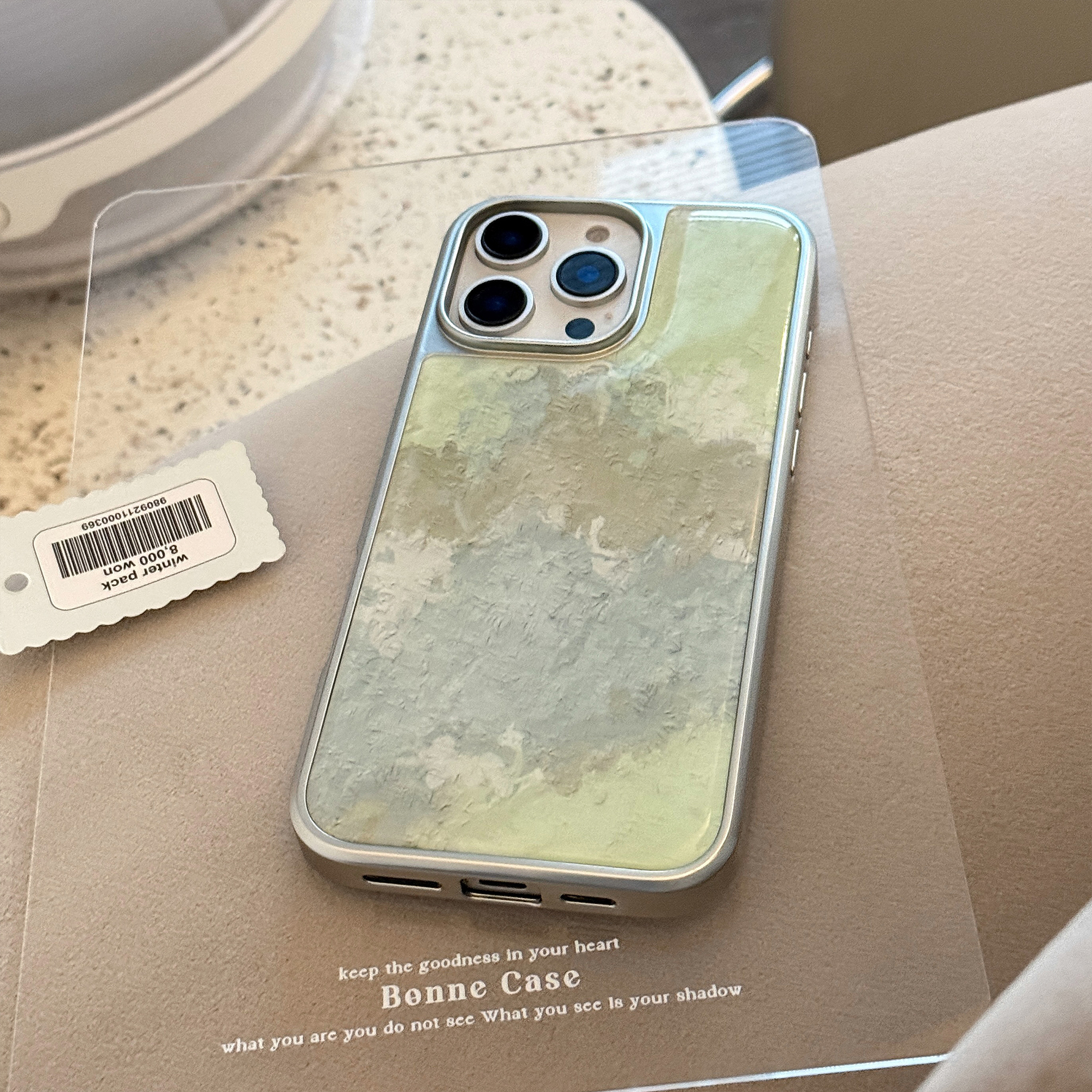 Sroof%20Case%20For%20iPhone%2013%2014%2015%2016%20Pro%20Max%20New%20electroplated%20drip%20glue%20small%20fresh%20art%20green%20oil%20painting%20Phone%20Case%20Back%20Cover%20-%20Image%208