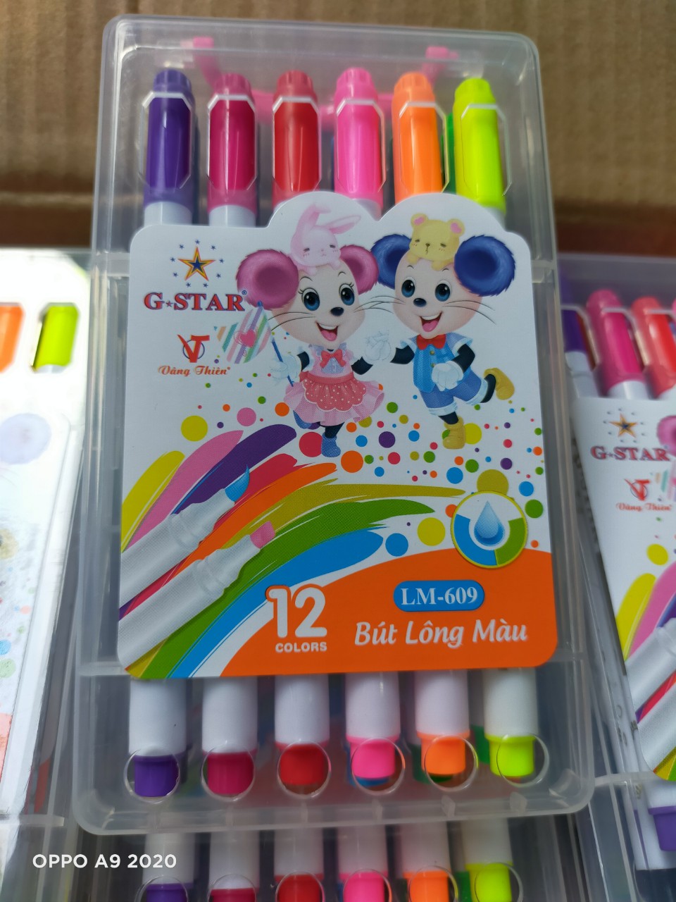 Bút lông màu g-star lm-609 12 màu