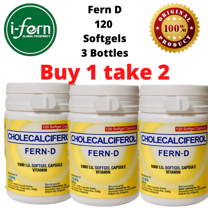 FERN D 1000 I.U Softgel Capsule Vitamin for Immunity Food Supplement