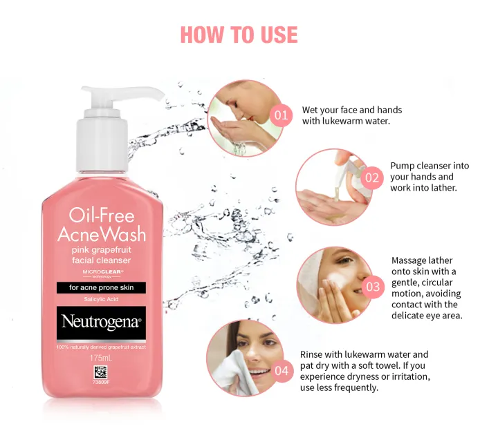 neutrogena grapefruit wash