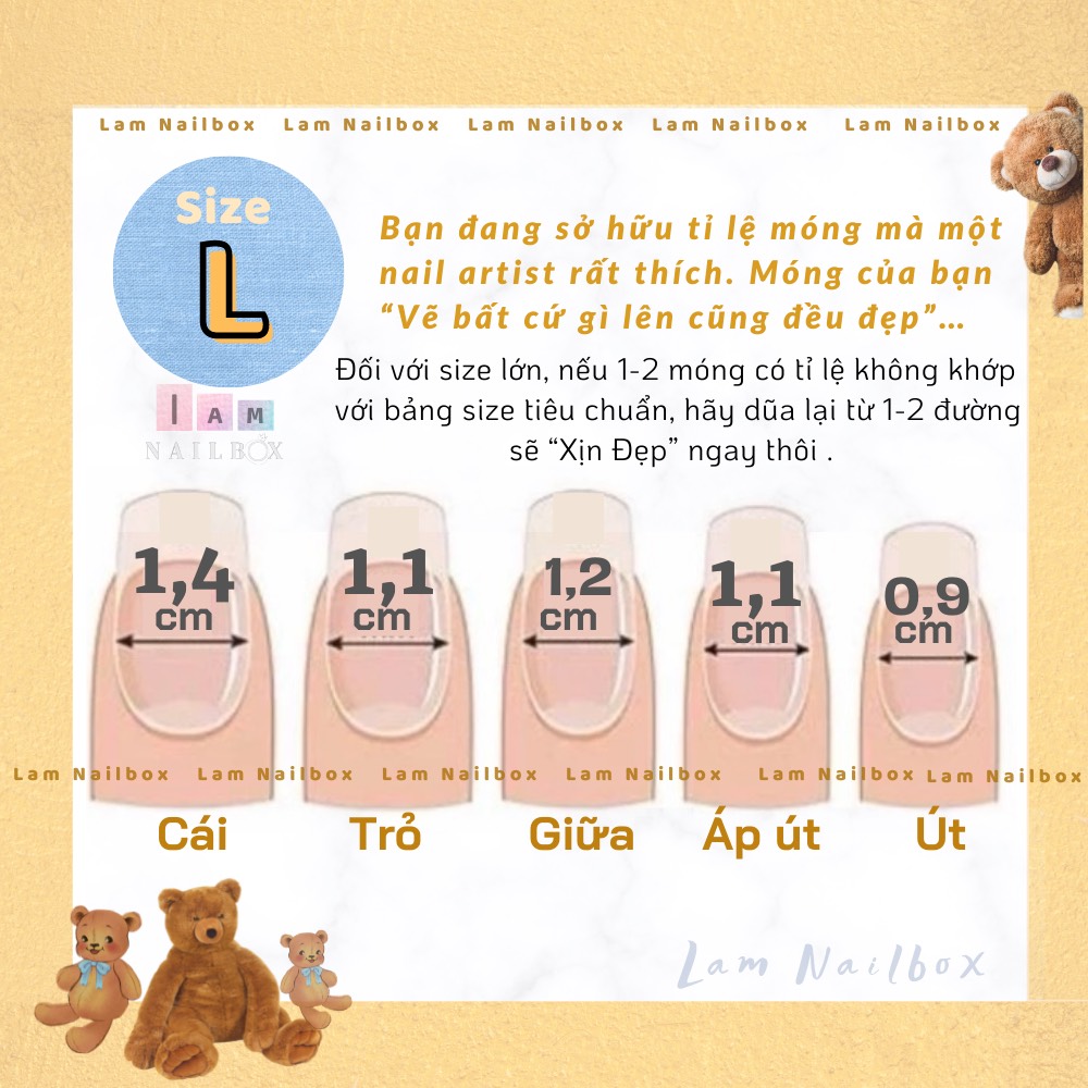 Nailbox thiết kế Ẩn xà cừ sang lạ mắt (Code DG19)
