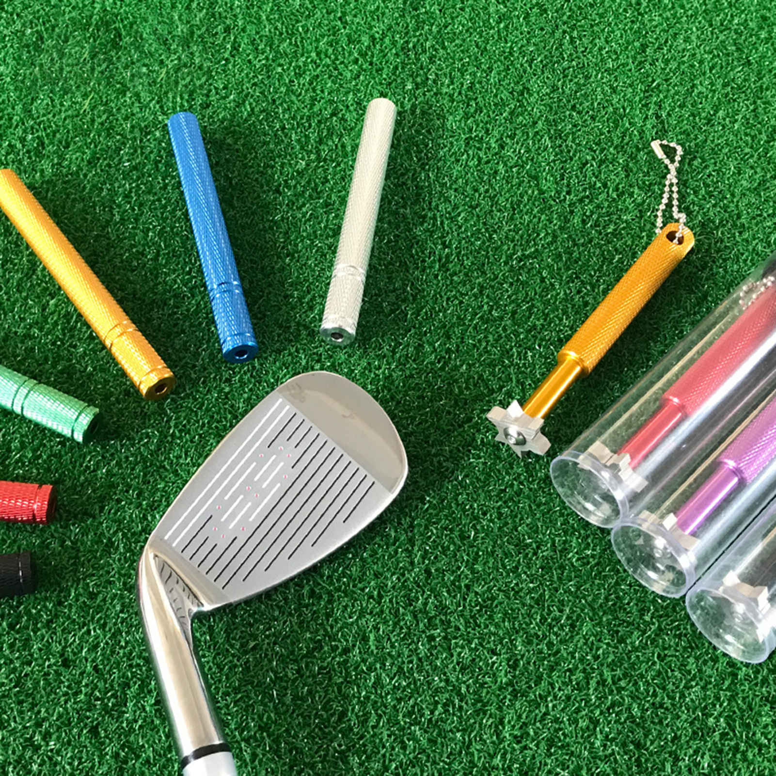 Grooving Tool Golf Club Cleaning Tool Portable Golf Club Sharpener Tool High Strength Rustproof Cleaning Pen