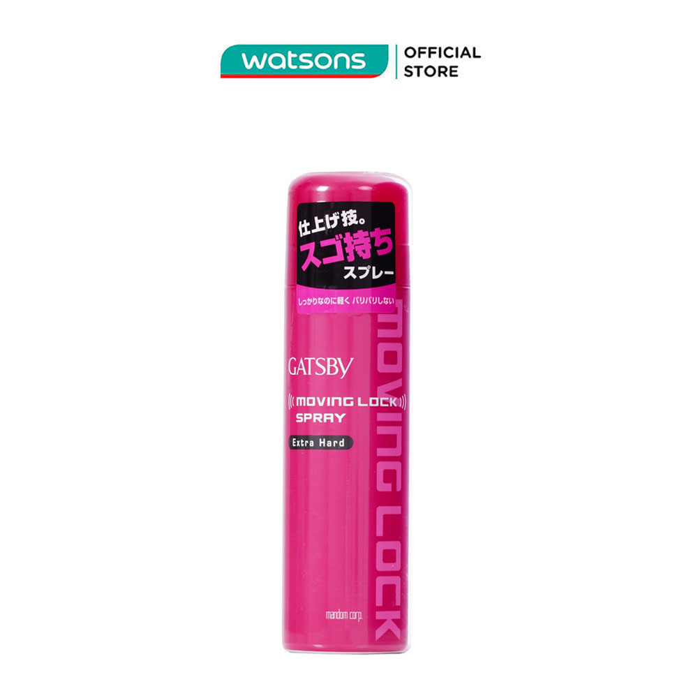 Keo xịt tóc gatsby giữ nếp tóc moving lock spray extra hard 170g