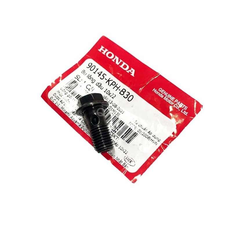 Ốc dầu thắng bắt dây dầu heo dầu honda future vision vs click vario sh mode lead 110 125 sh việt vn