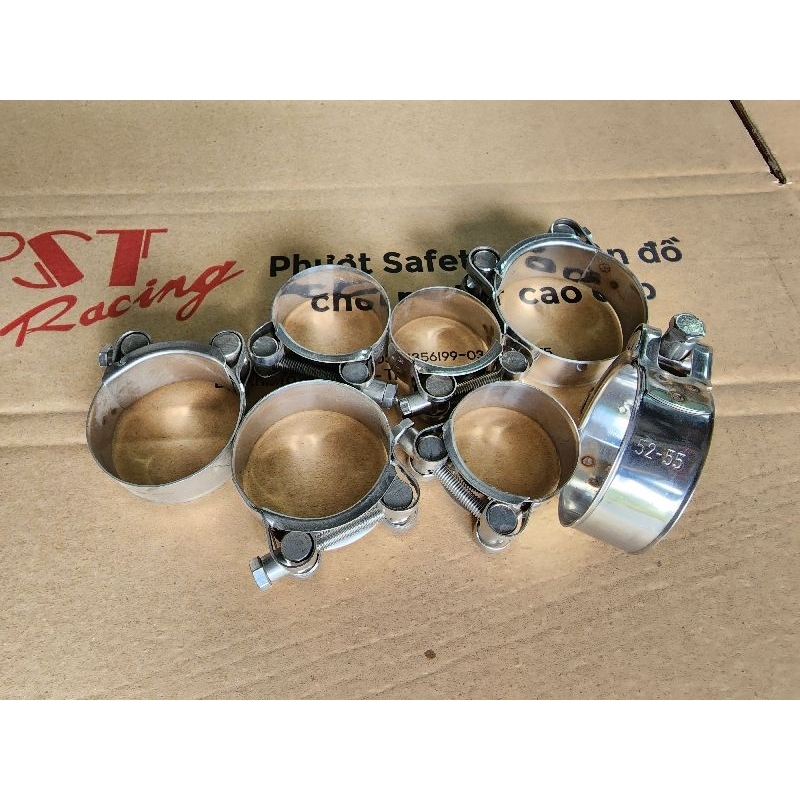 Cổ dê inox 304 siết cổ pô chống xì