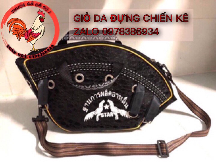 Giỏ đựng gà đá, sách gà đi sách tiền về