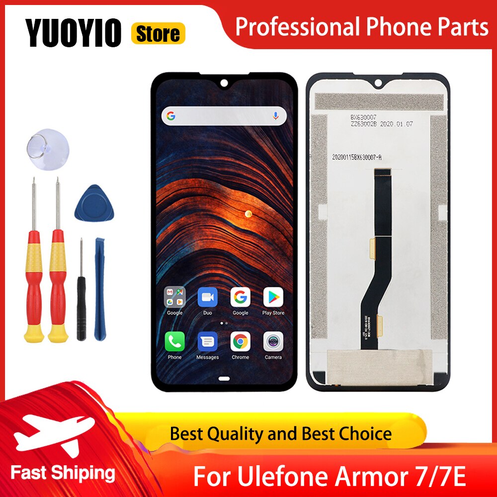 New Original Touch Screen LCD Display For Ulefone Armor X3 Armor X5 Armor X5 Pro Armor 7 7E Replacement Parts