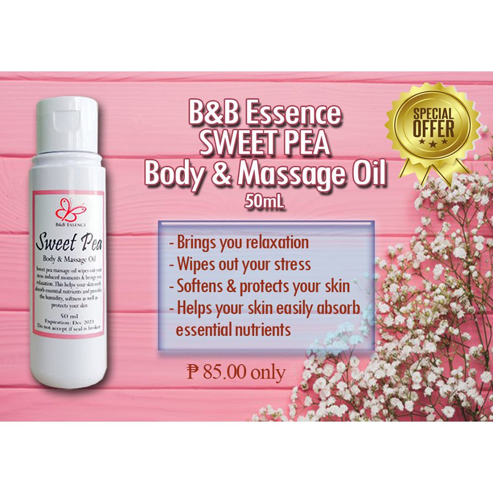 Massage Oil - SWEET PEA