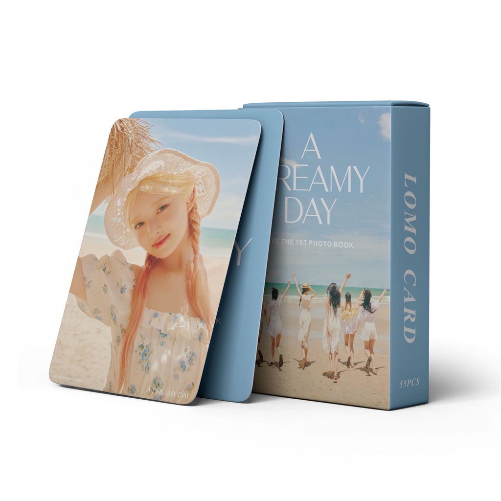 Kpop ive dreamy day lomo card small card collector card 55pcs/set