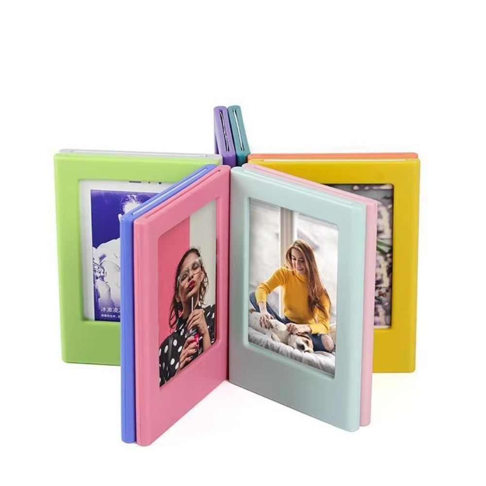 3 Inch Picture Frame 4PCS Artwork Frames 3 Inches Magnetic Picture Frame Multi-purpose ...