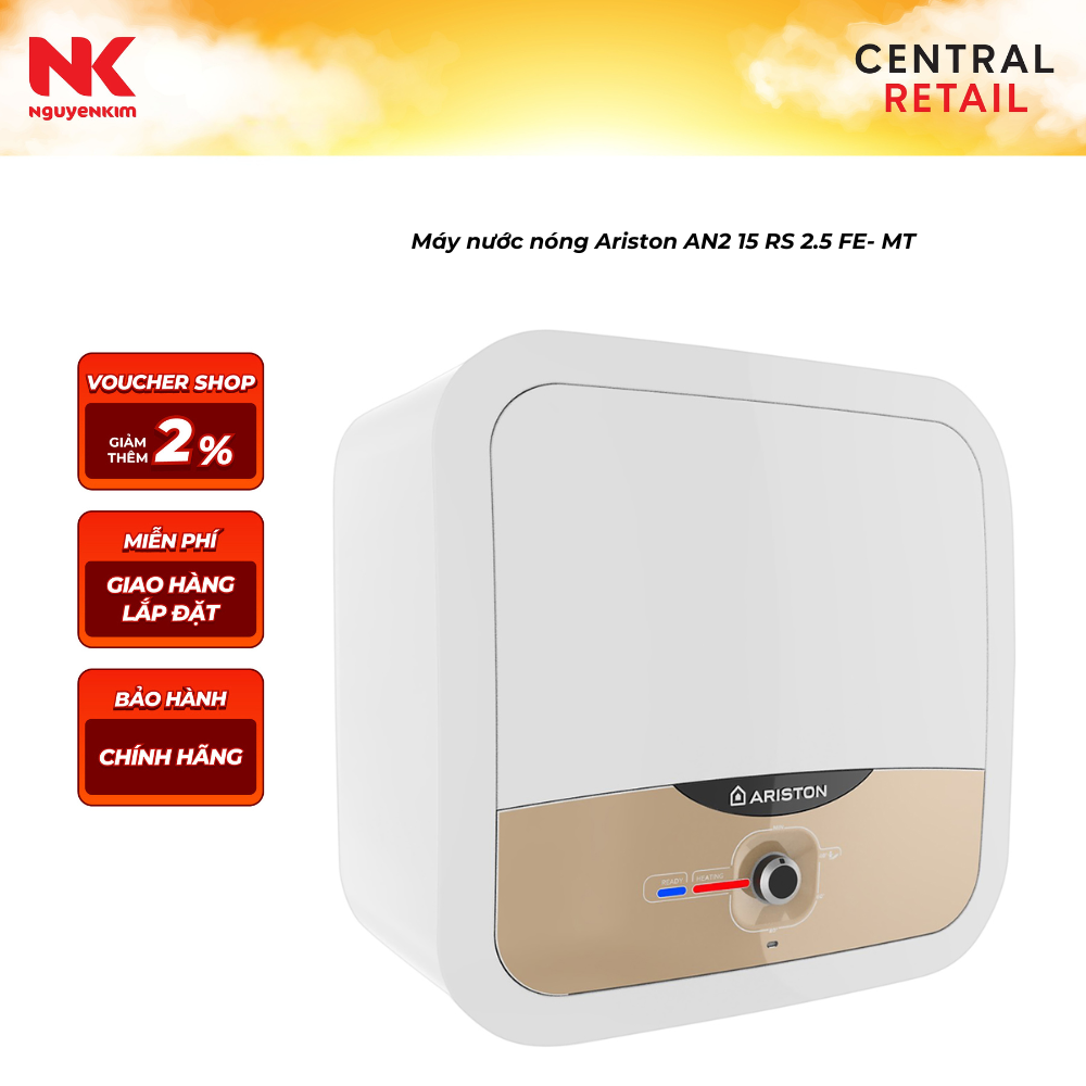 Máy nước nóng Ariston AN2 15 RS 2.5 FE- MT