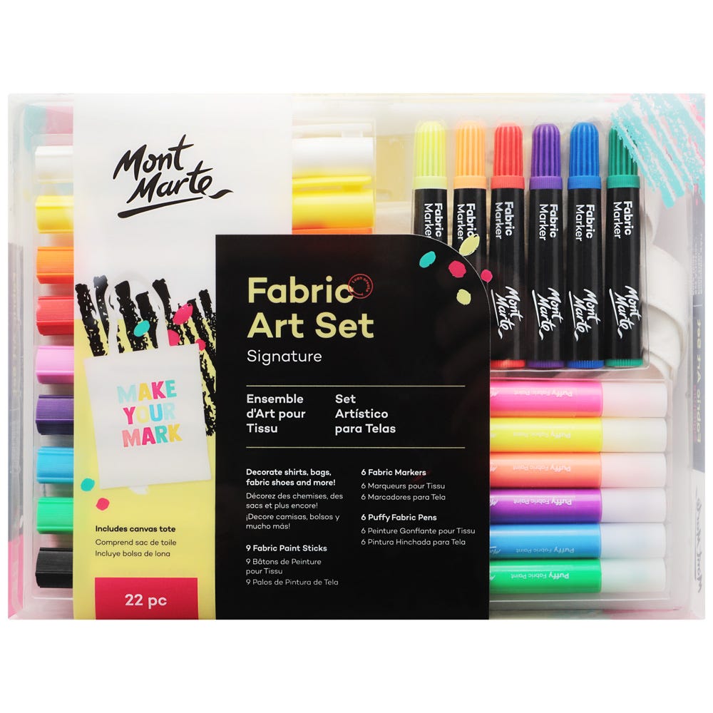 Mont Marte Fabric Set.