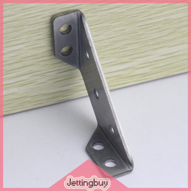 【Jettingbuy】 Flash Sale Multifunctional Stainless Steel Angle Code Right Angle Fixed Bracket Furniture