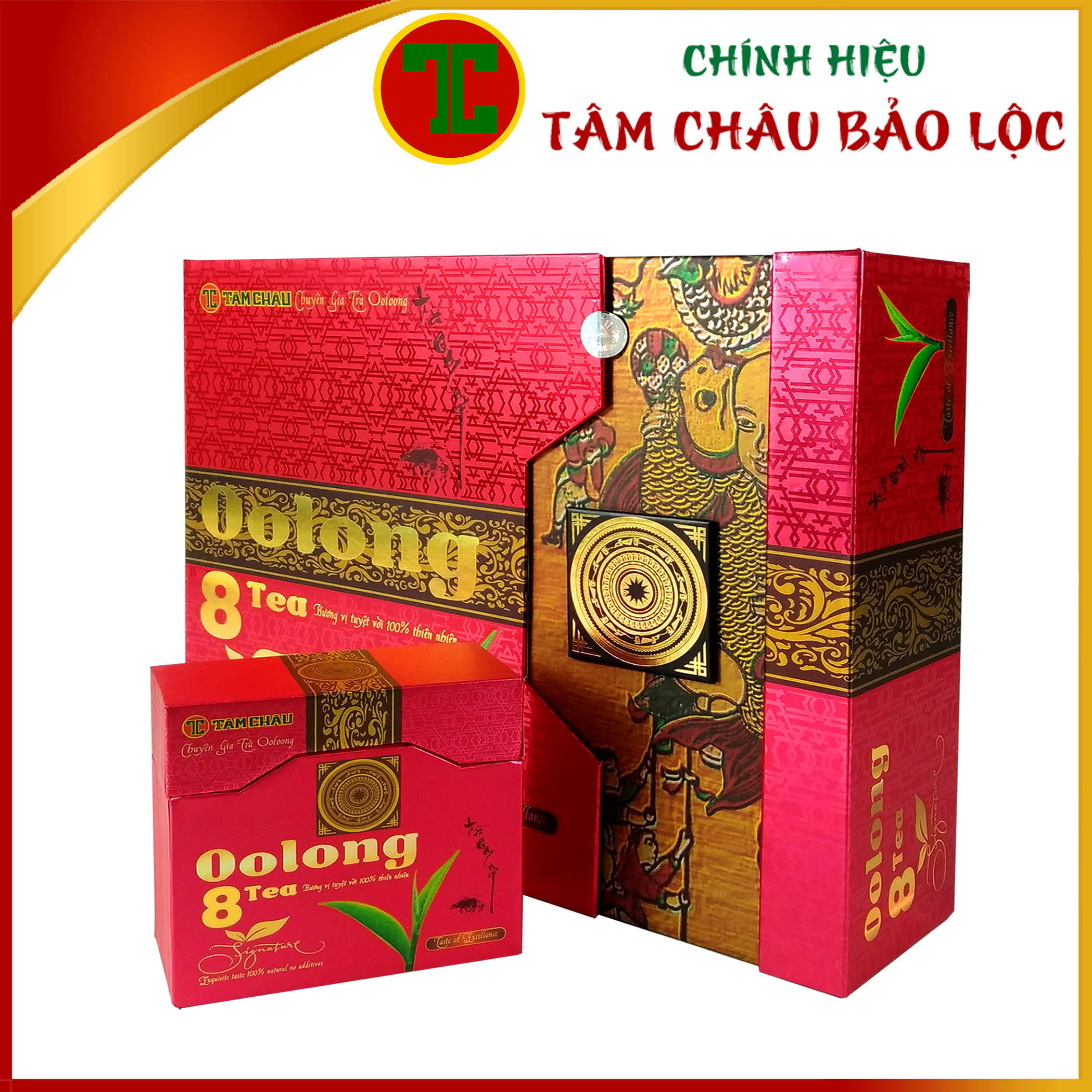 [TÂM CHÂU] Trà Oolong 8 Tea Thượng hạng 320Gr