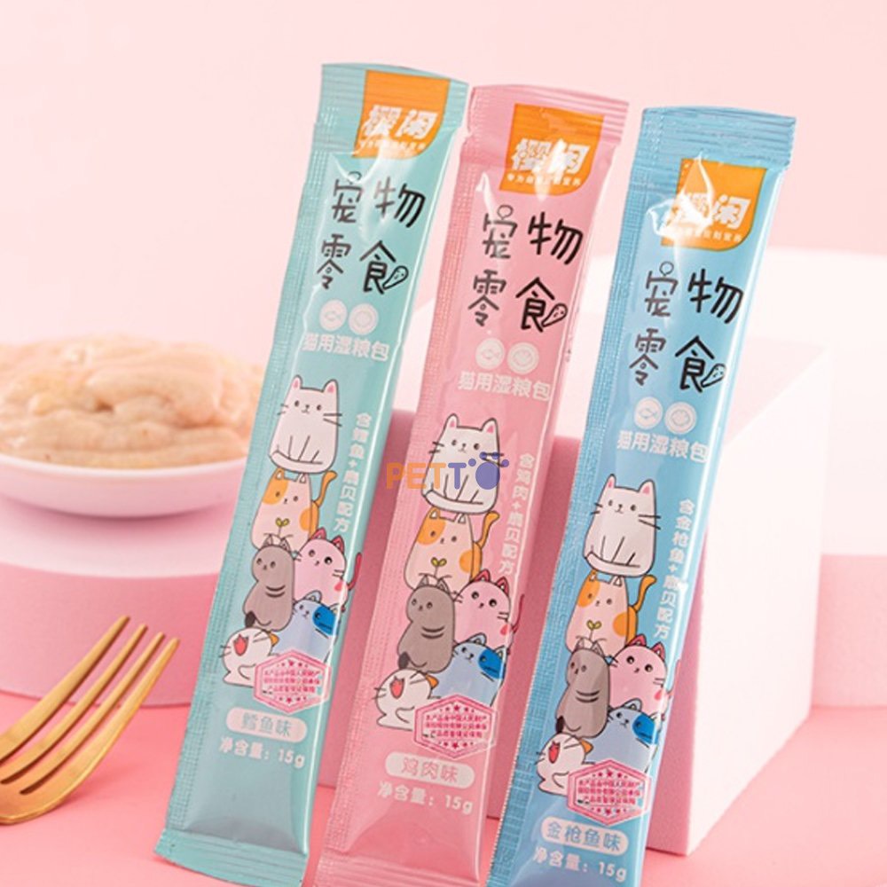 [Nhập RAISINGSTAR18, giảm 30k cho đơn 99k]Súp thưởng Shizuka 15g ?? Súp thưởng mèo
