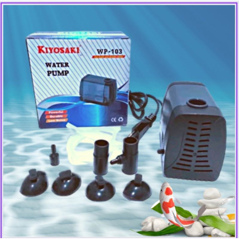 KIYOSAKI WP 103 Submersible pump Pompa aquarium kolam air mancur