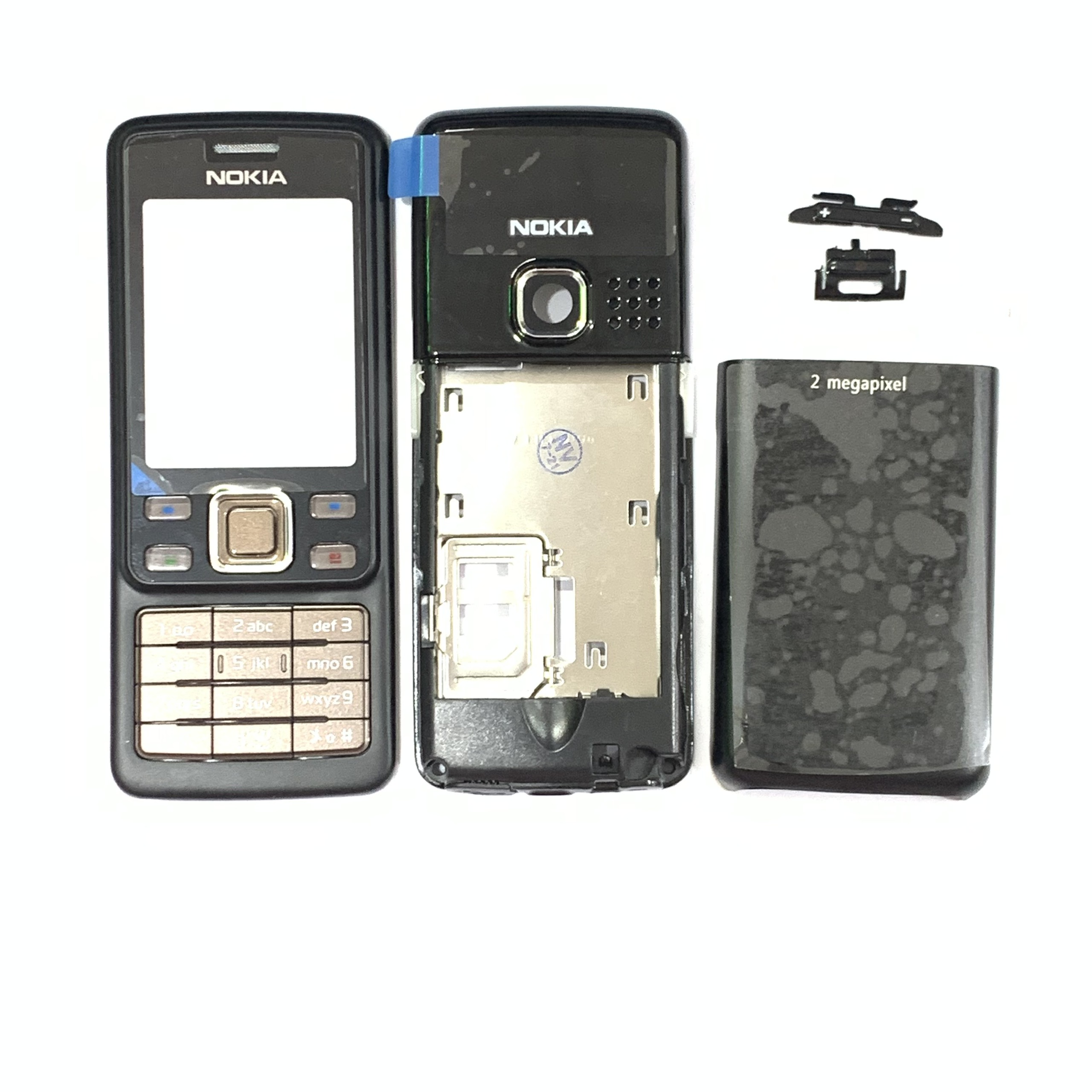 Shell set Nokia 6300 (front, back, keyboard, frame side) New