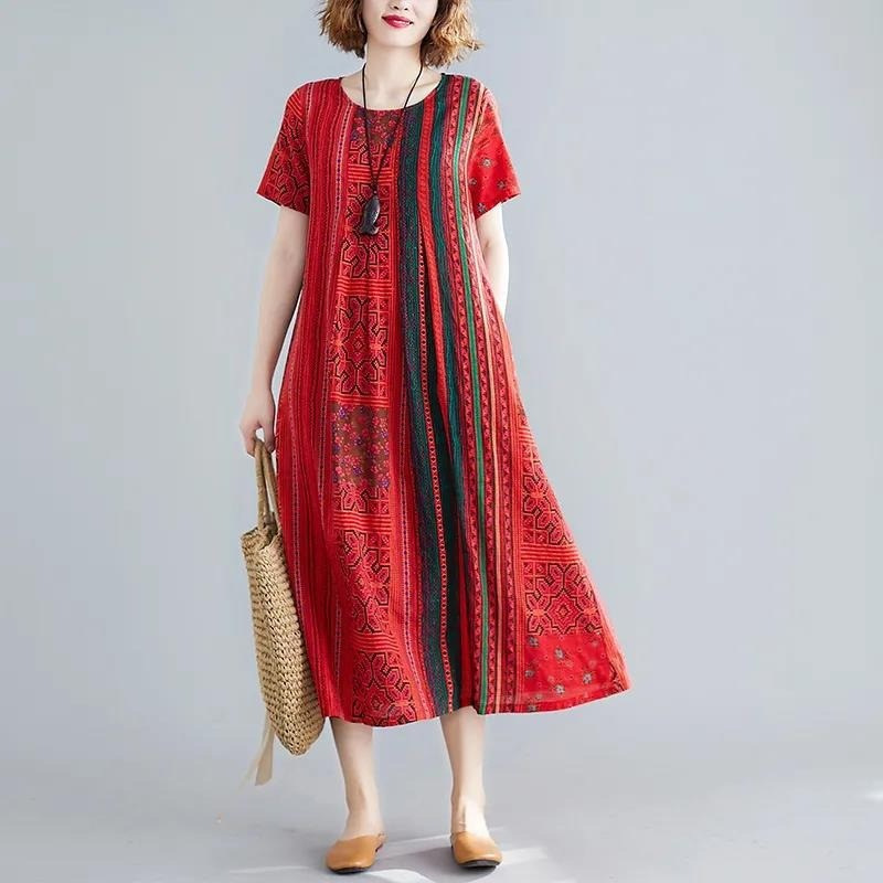Women's Summer Loose and Slim Dress