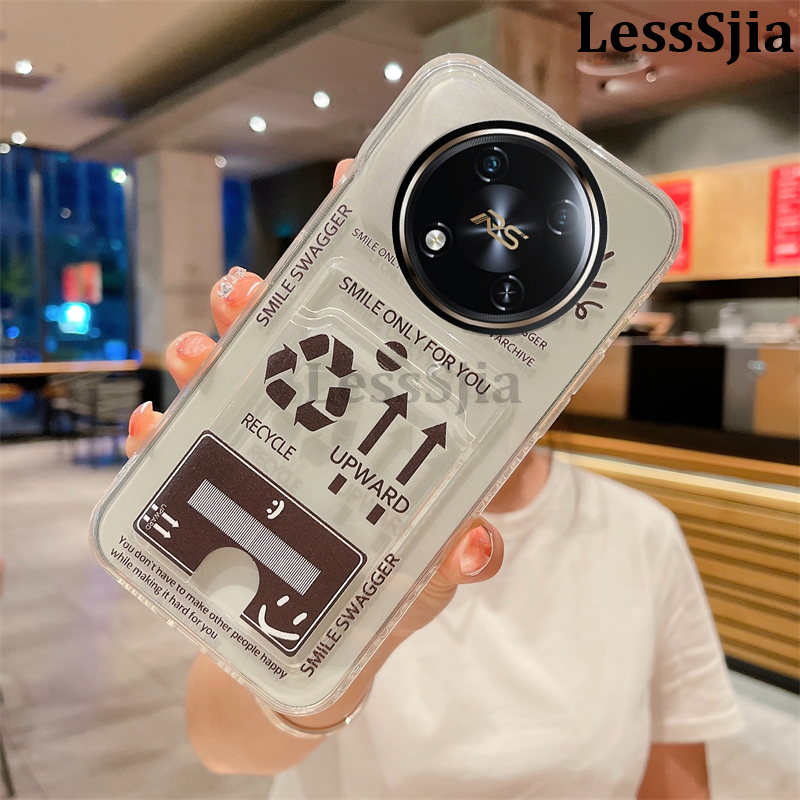 Phone%20Cases%20For%20itel%20RS4%20Back%20Case%20Card%20Holder%20Wallet%20Astronaut%20Arrow%20Transparent%20Case%20For%20itel%20RS4%20Phone%20Casing%20-%20Image%202