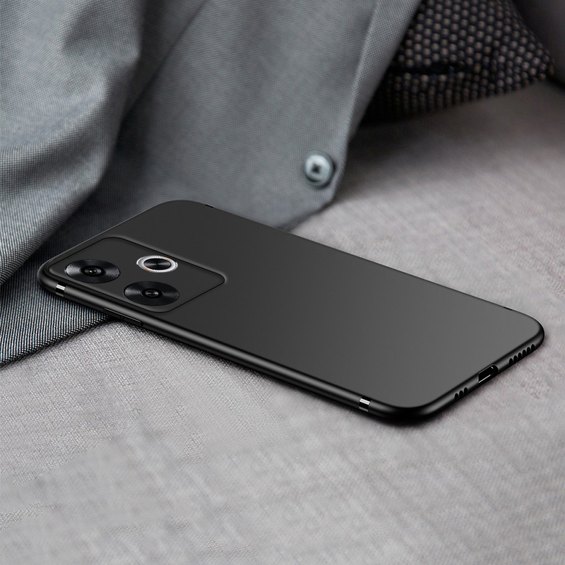 For Xiaomi Poco M6 Case Soft Silicone Matte Full Protector Shockproof Car Adsorb Holder Ring For Xiaomi Poco M6 4G Back Cover Phone Cases. 