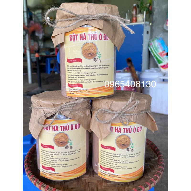 [CHÍNH HÃNG] Bột Hà Thủ Ô Nguyên Chất Đã Cửu Chưng Cửu Sái ( Tây Bắc 99 )