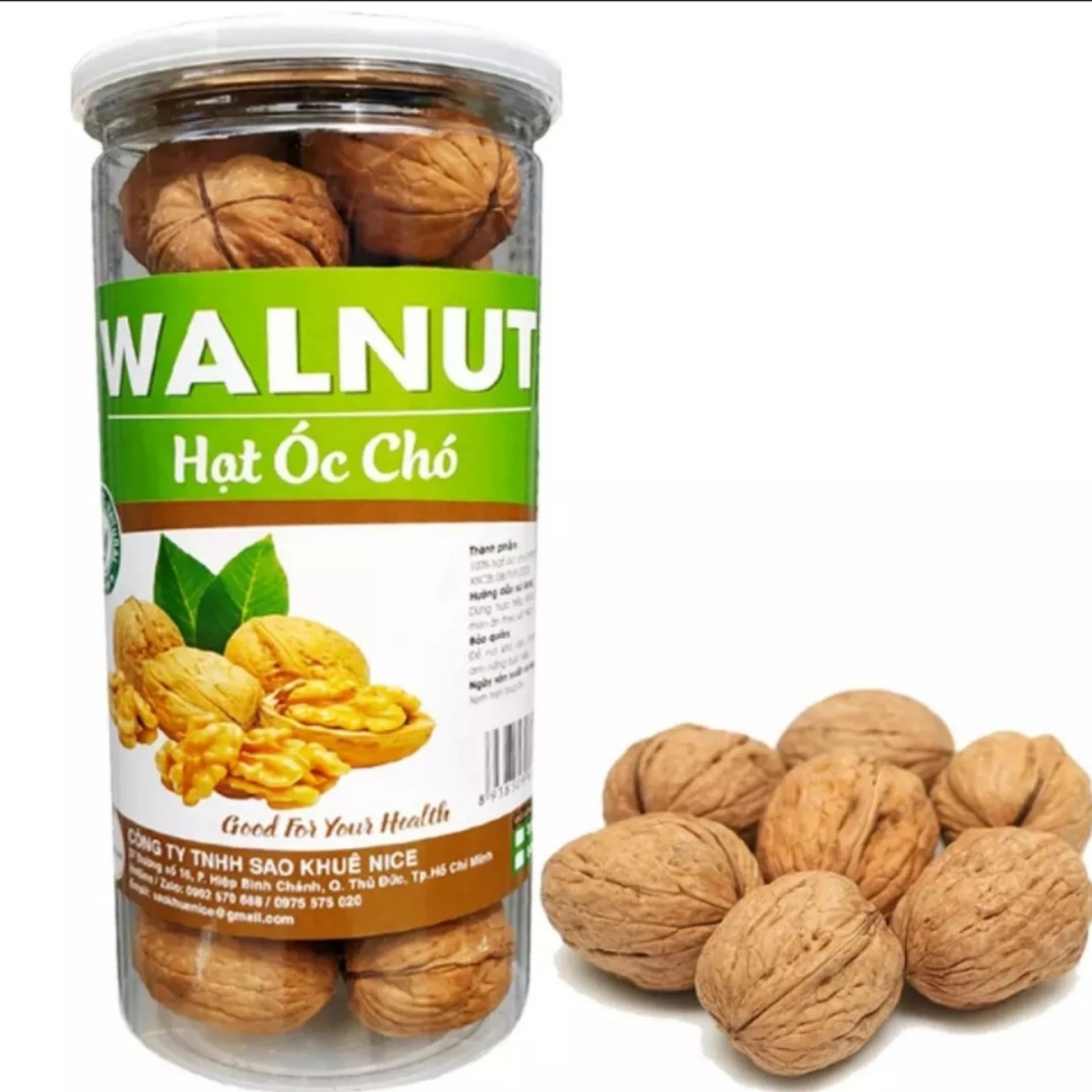 [HCM]QUẢ ÓC CHÓ NHẬP KHẨU-500g