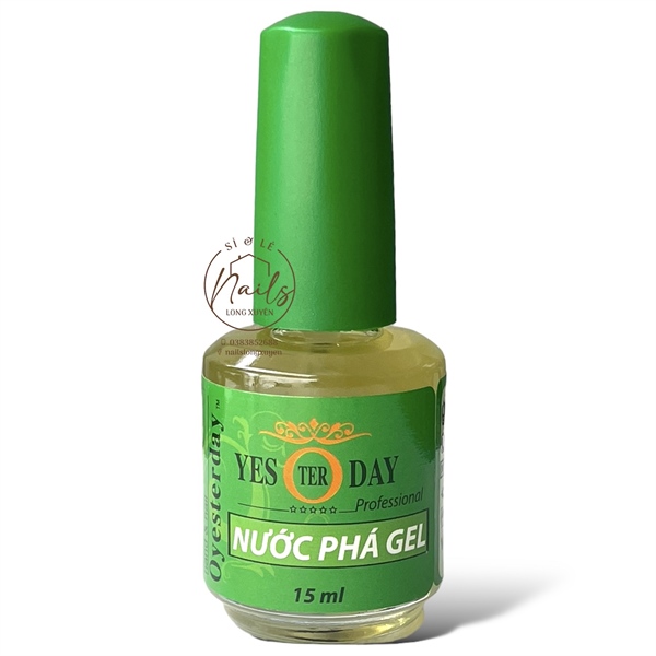 Phá gel nhanh Yesterday 15ml phá sơn gel làm móng